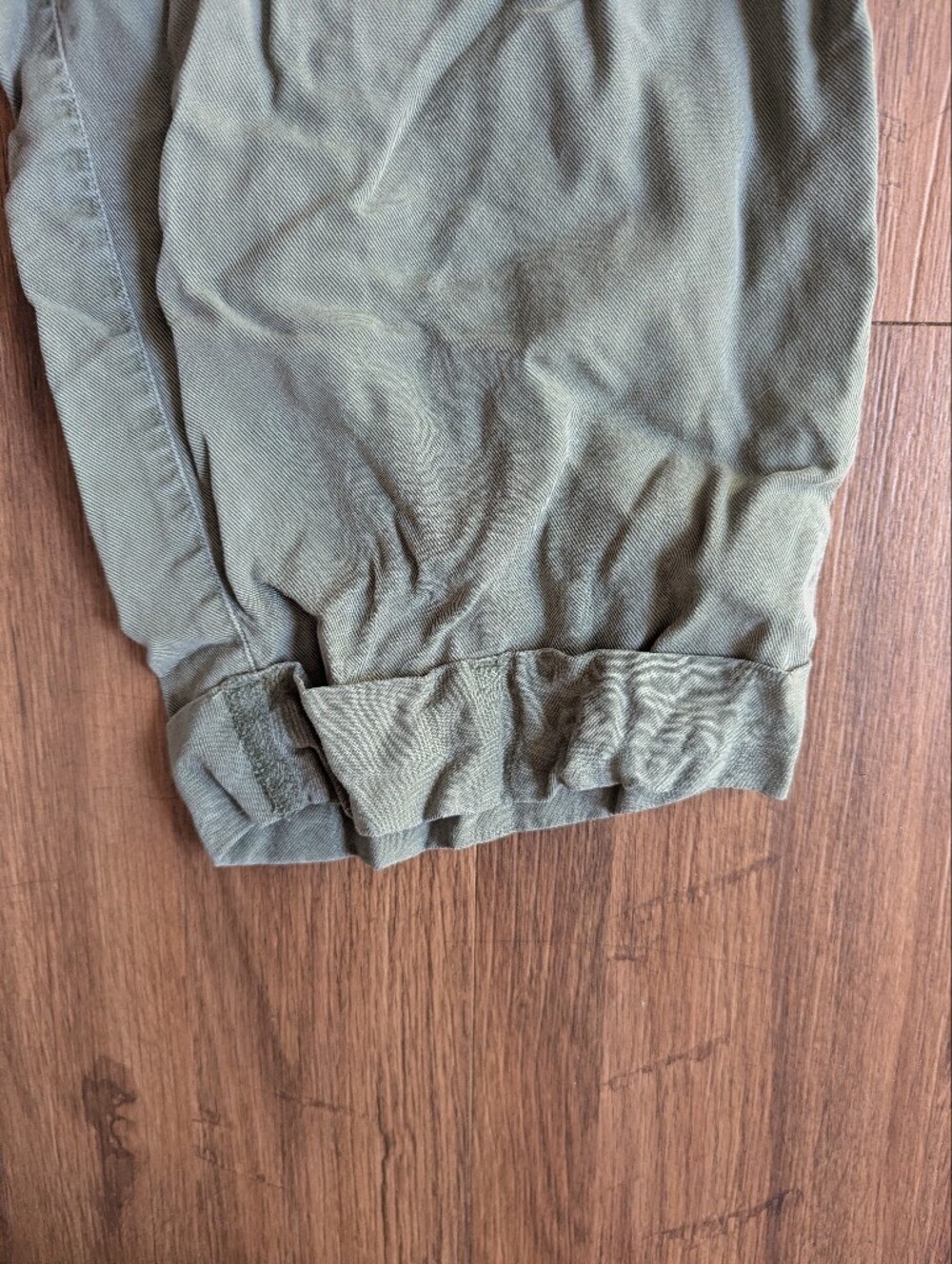 Volcom Olive Green Cargo Drawstring Pants Sz M/8 - Picture 3 of 8